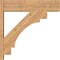 Ekena Millwork Merced Block Smooth Outlooker, Western Red Cedar, 7 1/2"W x 30"D x 30"H OUT08X30X30MRC05SWR - alternate 2